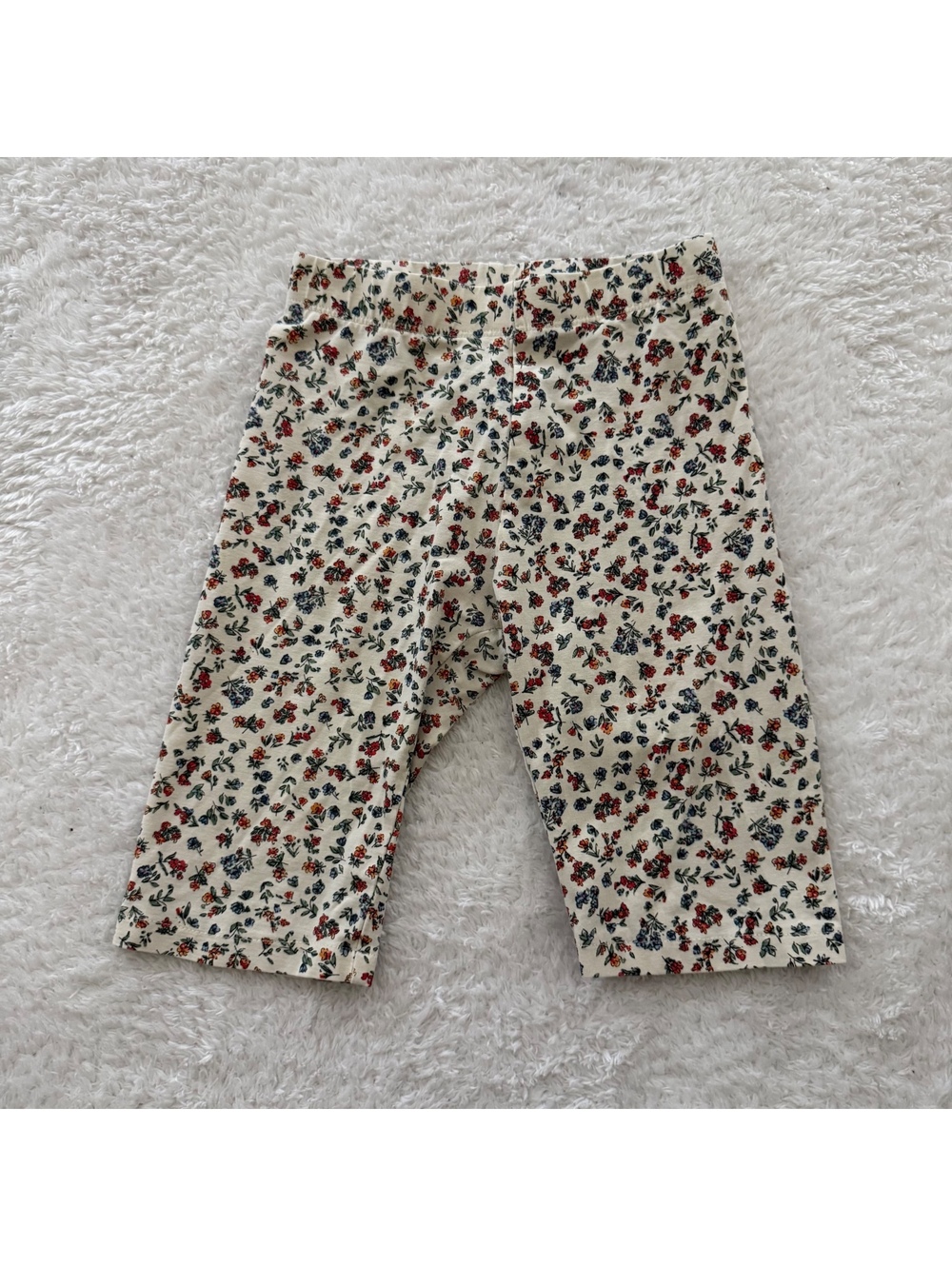 8y Zara Floral Bike Shorts